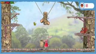 preview picture of video 'Peter Rabbit - Nutkin's Nut Catch! | Cartoon Game for children'