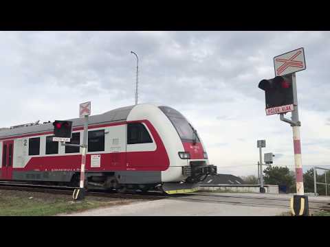 Železničné priecestie - Lužianky [5] (SK) - (3.11 2019) / Železniční přejezd / Railroad crossing