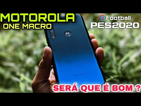 MOTOROLA ONE MACRO - PES 2020 MOBILE  RODANDO NO ULTRA / ALTA 60FPS