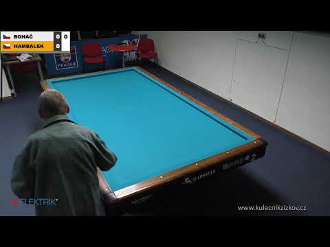 Czech league | 3-cushion | D1 | 1st round | Marcel Dirn v Otakar Truksa