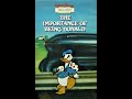 The Importance Of Being Donald South African VHS Closing Disney 1988