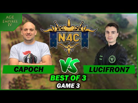Age of Empires 4 - LucifroN7 vs Capoch - $100k N4C Qualifiers #2 - G3