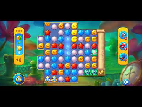 Fishdom level 8068 no boosters フィッシュダム