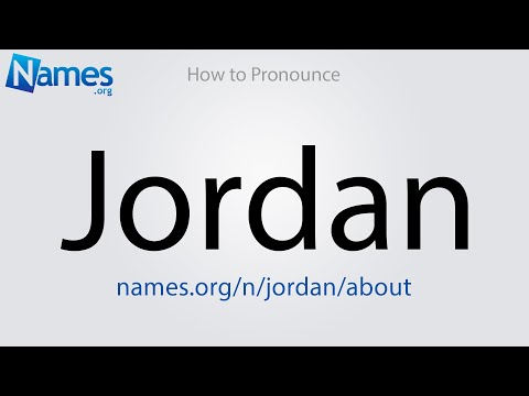 What Does Name Jordan Mean?