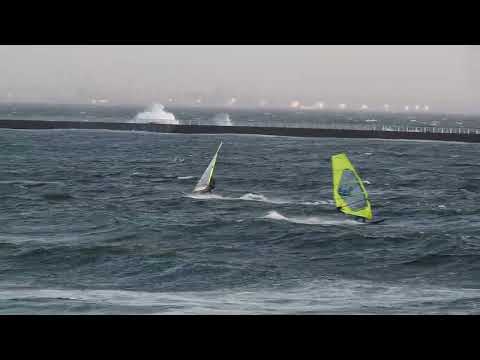dingy SUP WSF kite 2022/03/05＠検見川浜