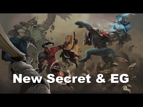 New Secret and EG Rosters Competitive Debut