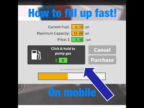 How to fill up your car fast with gas in Emergency response (ERLC) on mobile.