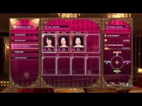 YAKUZA 0: Special Training with Yuki-chan