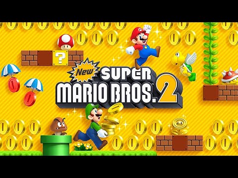 New Super Mario Bros 2 HD - Full Game 100% Walkthrough