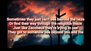 (Petra) Lift Him Up lyrics. Christian rock music.
