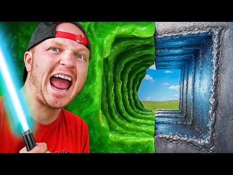 Escaping 100 Layers of SLIME vs STEEL
