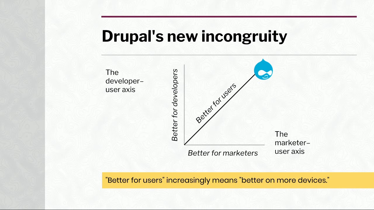 DrupalCon Vienna 2017: Decoupled site building: Drupal's next challenge