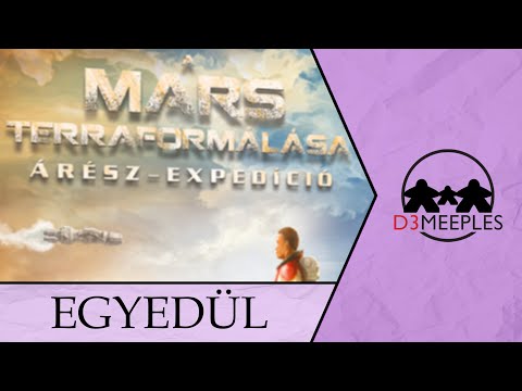 EGYSZEMÉLYES JÁTÉK: A MARS TERRAFORMÁLÁSA: ÁRÉSZ EXPEDÍCIÓ - d3meeples