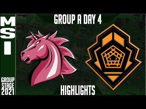 UOL vs PGG Highlights | MSI 2021 Day 4 Group A | Unicorns of Love vs Pentanet.GG