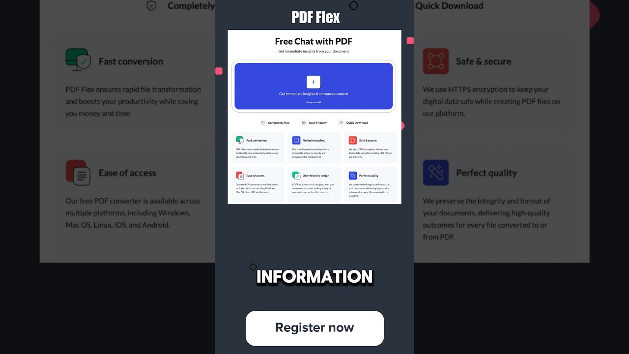 PDF Flex: A Versatile PDF Creation and Management Tool