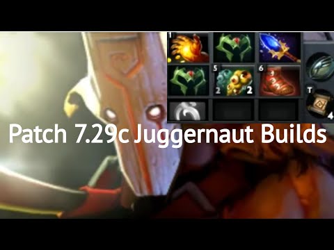 Dota 2 patch 7.29c Juggernaut Gameplay!