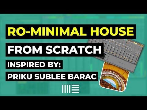 Track from Scratch: How to make a Ro-minimal track with Ableton Live (99% stock & Max4live devices)