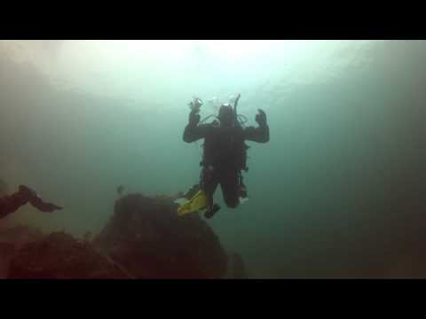 24.01.2015 Haavardsholm, vinterdykk i Norge