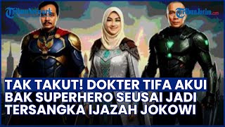 Tak Takut! Dokter Tifa Upload Foto 'Bak Superhero' seusai Jadi Tersangka Kasus Ijazah Jokowi