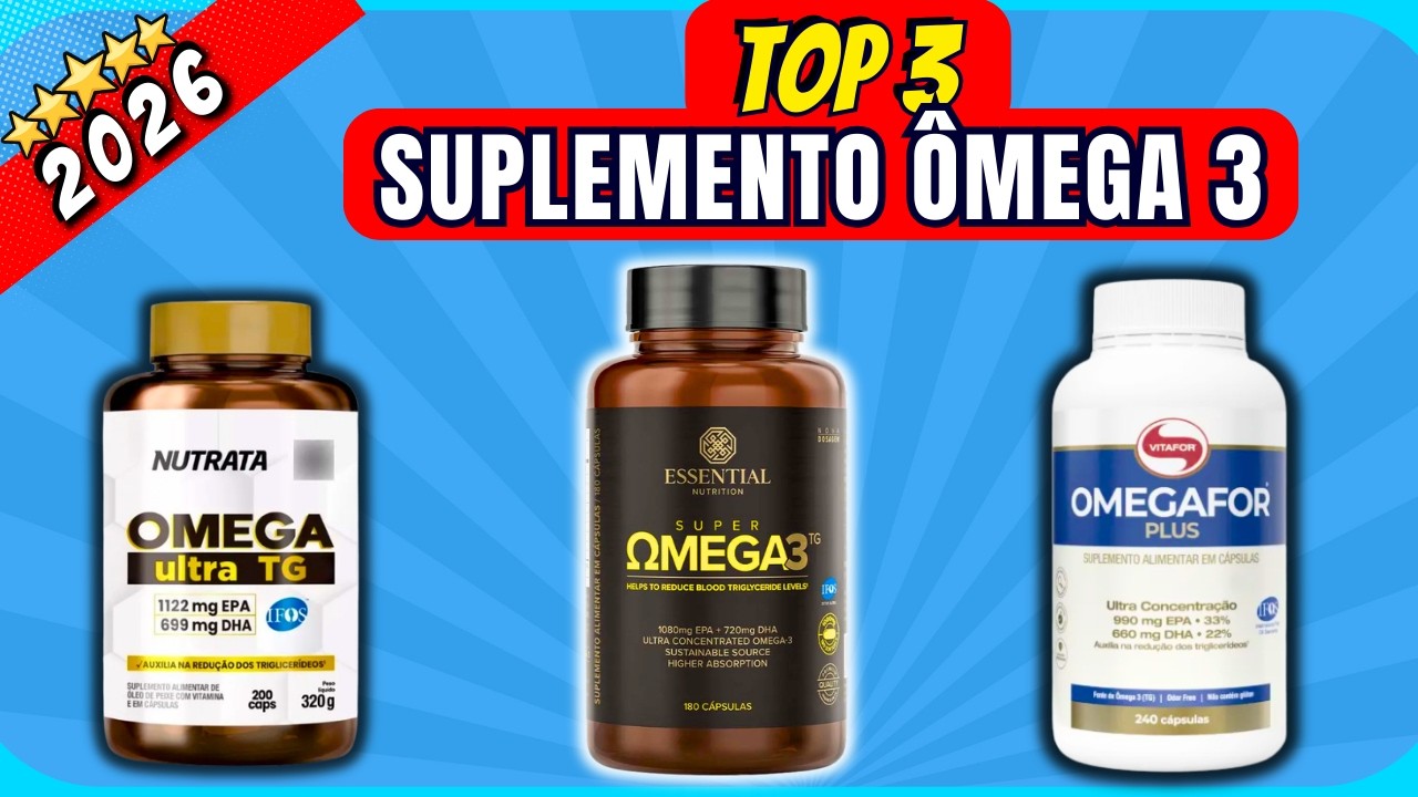 Miniatura da avaliação em vídeo de Kit 2 Super Ômega 3 TG Essential Nutrition 180 Cápsulas