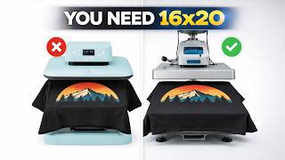 Lesson 1.5: Why I Recommend a 16×20 Heat Press