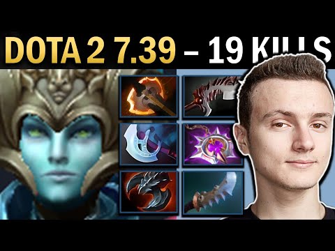 Phantom Assassin Gameplay Miracle with 19 Kills and Shiv - Dota 7.39