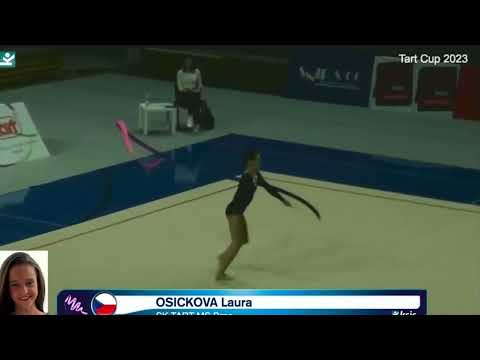 Osickova Laura CZE Ribbon JUNIOR FINAL Grand Prix BRNO TARTU CUP 2023