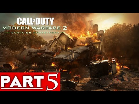 Call of Duty Modern Warfare 2 Remastered Walkthrough Part 5 Exodus