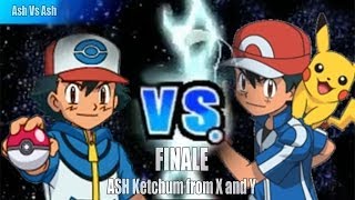 Pokemon Black and White 2 Wifi Battle - Ash Vs Ash X and Y