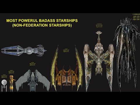 Die 12 knallharten und mächtigen Star Trek-Schiffe (Nicht-Föderationsschiffe)