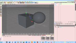 Collision Deformer : Cinema 4d R13 Tutorial