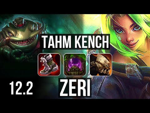 TAHM KENCH & Senna vs ZERI & Bard (ADC) | 2/1/8, Rank 13 Tahm | KR Grandmaster | 12.2