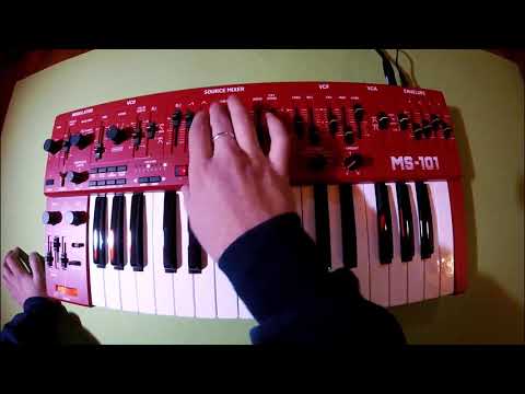 Behringer ms 101 sound test