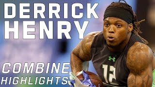 Derrick Henry (Alabama, RB) | 2016 NFL Combine Highlights