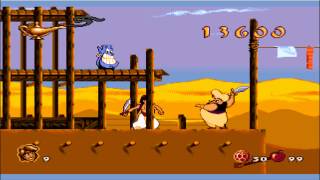 Aladdin -  Niveau 3 - Agrabah's Rooftops - Dur - Mega Drive