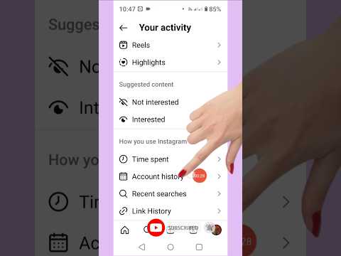 How to see account history on Instagram  || How to check instagram account history ||#shorts #viral