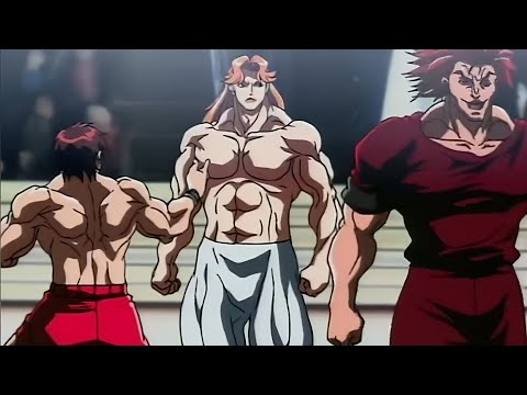 Baki Hanma vs Kureha Kosho + Yujiro the Ogre King HD DUBBED!!! 😱❤️🤯💯🍿👌