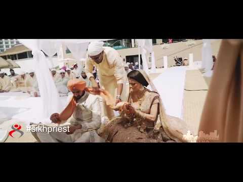 Luxury Sikh Beach Wedding Mexico | Sikh Beach Wedding Cancun Destination