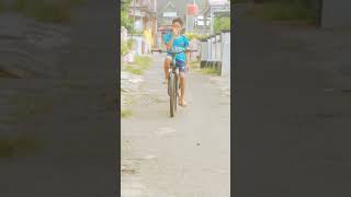 Download lagu main sepedah Sabil lepas tangan mp3