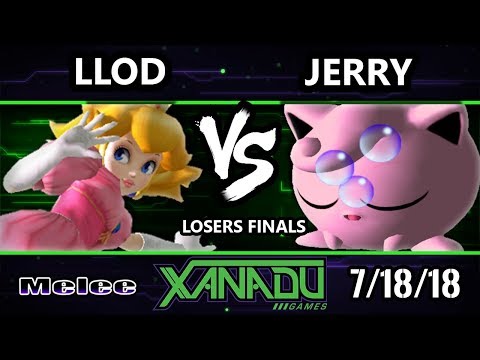 S@X 259 SSBM - lloD (Peach) Vs. Jerry (Jigglypuff) - Smash Melee Losers Finals