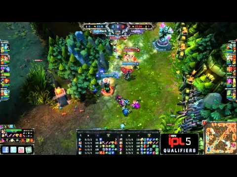 Team Legion vs CLG Black - Game 1 - IPL Face Off Qualifier - League of Legends
