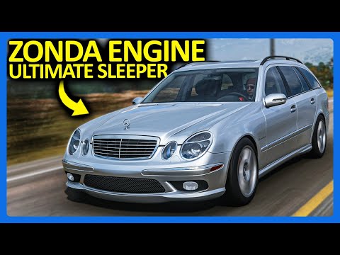 Forza Horizon 5 : The ULTIMATE Sleeper Mercedes!! (FH5 AMG E55 Wagon)