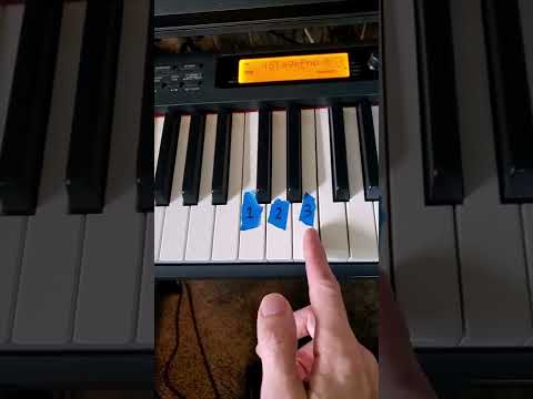 How to play "The Entertainer" by Scott Joplin (easy way)