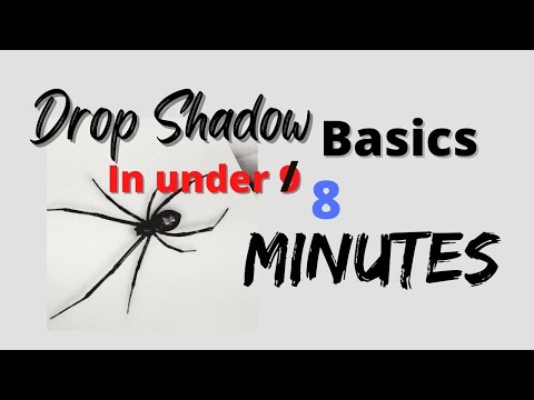 All about drop shadows in under 8 minutes!