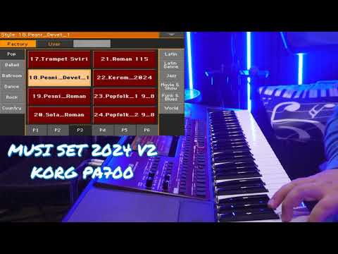 Musi Set Version 2 for KORG PA700 (SET 2020-2024 SET) User+Factory Styles