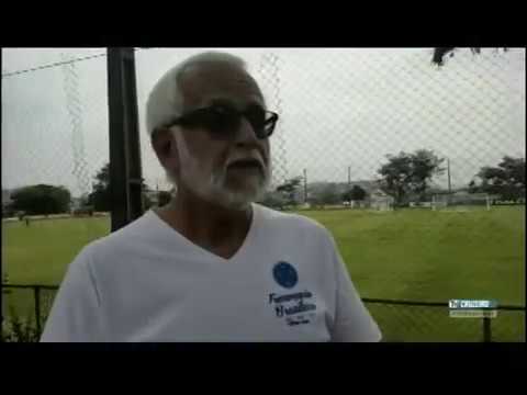 Saulo e Ricardo caminhando de Brasilia até Belo Horizonte pelo cruzeiro