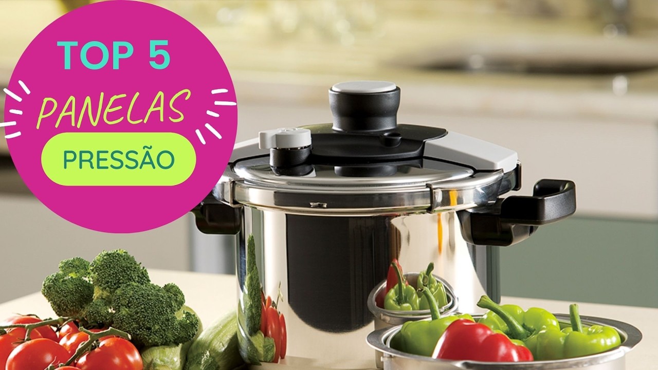 As 5 Melhores Panela de Pressão Em 2024  / Qual A MELHOR PANELA DE PRESSÃO para COMPRAR ATUALMENTE?