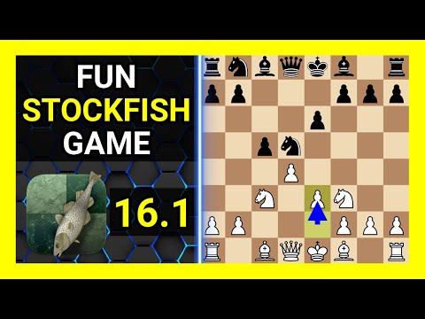 Fun Stockfish 16.1 Chess Game, Queen's Gambit Declined, Semi-Tarrasch Defense, Pillsbury