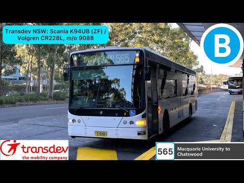 Transdev NSW: Scania K94UB (ZF) / Volgren CR228L, m/o 9088