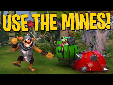 Stop Throwing My Games....USE THE MINES! - Techies DotA 2